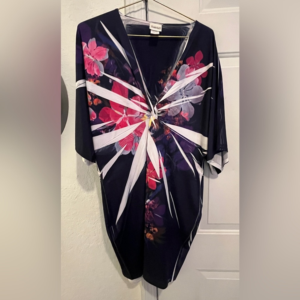 Womens size XL Fredricks Of Hollywood Kimono Style Mini Dress